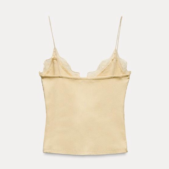 NEW ZARA LACE TOP - Picture 3 of 8